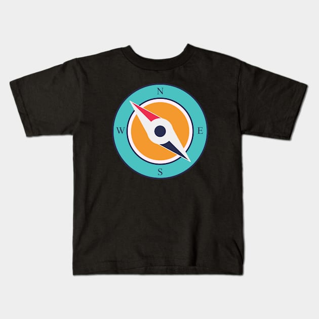 Compass Kids T-Shirt by PhotoSphere